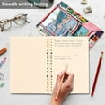 thumbnail image 4 of FORMRS 1-Subject Spiral Notebook 8" x 5" College Ruled 60 Refillable Sheet A5 Hard Cover, Pink Door, 4 of 7