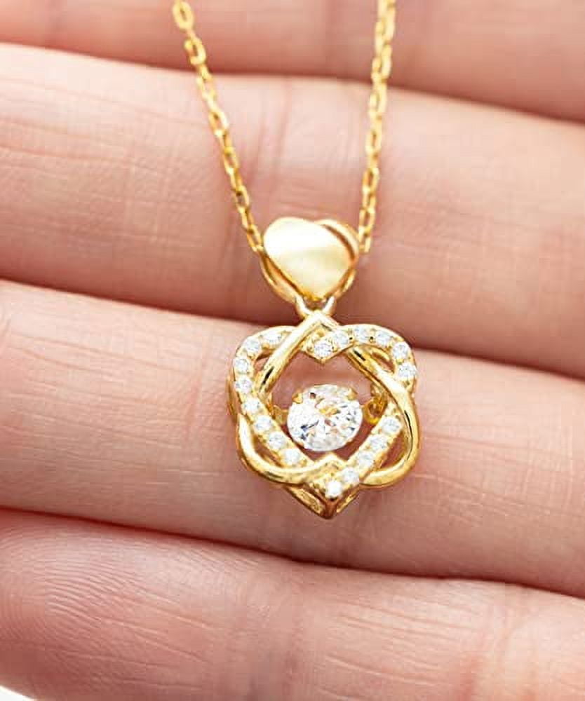 amangny I Love You More Than All The Memes on The Internet. and. Wife Heart Knot Gold Necklace, Motivational Wife Gifts, Jewelry for Wife, Presents, Gift Giving, Christmas, Stocking Stuffers,