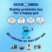Ginger-Lemon Kombucha in Cans (Pack of 12)