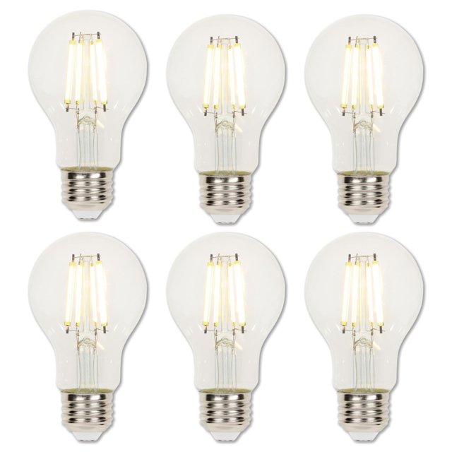 Bombilla LED Westinghouse 5258020, 6,5 W (equivalente a 60 W) A19, paquete de 6