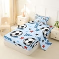 thumbnail image 2 of Erosebridal Soccer Gamer Twin Sheet Sets 3pcs for Kids Teens,Boys Sport Theme Stars Print Bedding,Luxury Bedroom Decor, 2 of 5