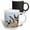 Multicolor, variant on 3drose, Group of Atlantic Puffins on Mykines, Faroe Islands, Denmark, 11oz Mug