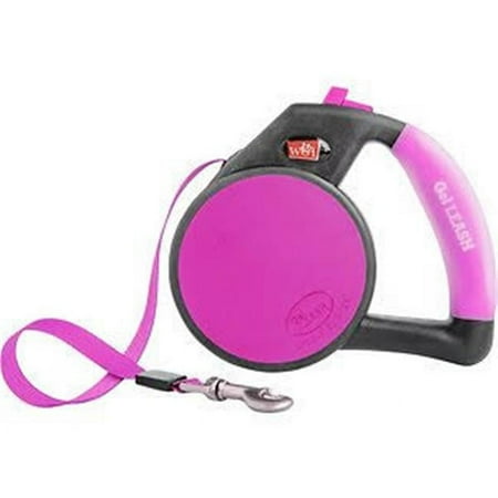 UPC: 0019962072543 | Wigzi PHI-748012 Retractable Gel Leash Pink – Small