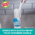 thumbnail image 2 of Scotch-Brite Disposable Toilet Scrubber Refills, Removes Rust & Hard Water Stains, 48 Disposable Refills, 2 of 9