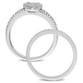 thumbnail image 4 of Everly Women's Diamond Sterling Silver Bridal Set, 4 of 8
