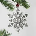 thumbnail image 2 of Wangscanis Christmas Tree Ornament, Solid Pewter Hanging Decoration, Holiday Gift, 2 of 5