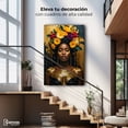 thumbnail image 3 of Cuadro Decorativo Canvas Revolution Resplandor Floral 60x90, 3 of 4