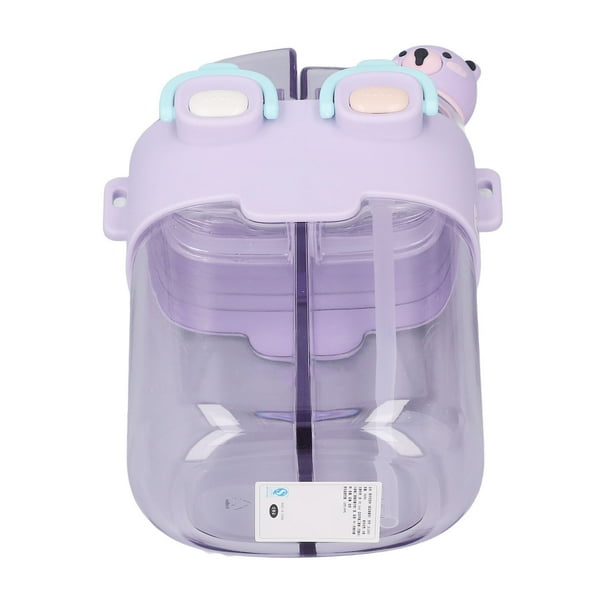 Linda Botella De Agua, Botella De Bebida De Grado Alimenticio De Doble Uso A Prueba De Fugas De 780 Ml Para Deportes