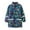 Blue, variant on Rain Coats For Girls Boys Kids Hooded Cartoon Print Rain Dungarees Windproof Waterproof Outwear Trench Coat Hoodies Raincoat 2 Years-3 Years