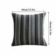 thumbnail image 3 of Tgbvmt Scandinavian Modern Pillow Cover, Bohemian Striped Cushion Cover, Soft Polyester Decorative Throw Pillow Case for Living Room, Bedroom, Sofa, Stylish and Comfortable Home Decor Accent, 3 of 6