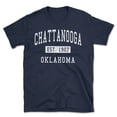 thumbnail image 1 of Chattanooga Oklahoma Classic Established Men's Cotton T-Shirt, 1 of 1