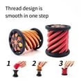 thumbnail image 3 of Wosthever Juguetes espirales hechos a mano de la persona agitada del cono para el juguete espiral de la descompresión de los juguetes de la Artesanía pirámide, 3 of 6