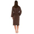 thumbnail image 2 of TowelSelections Women's Robe Turkish Cotton Soft Terry Kimono Bathrobe X-Small/Small Deep Taupe, 2 of 6