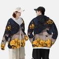thumbnail image 4 of Gaeub Elegant Lady With Hat Men's and Women's UPF 50+ Long-Sleeved Sun Protection Clothing, Fishing Shirt Long Sleeve Zip-Large, 4 of 7