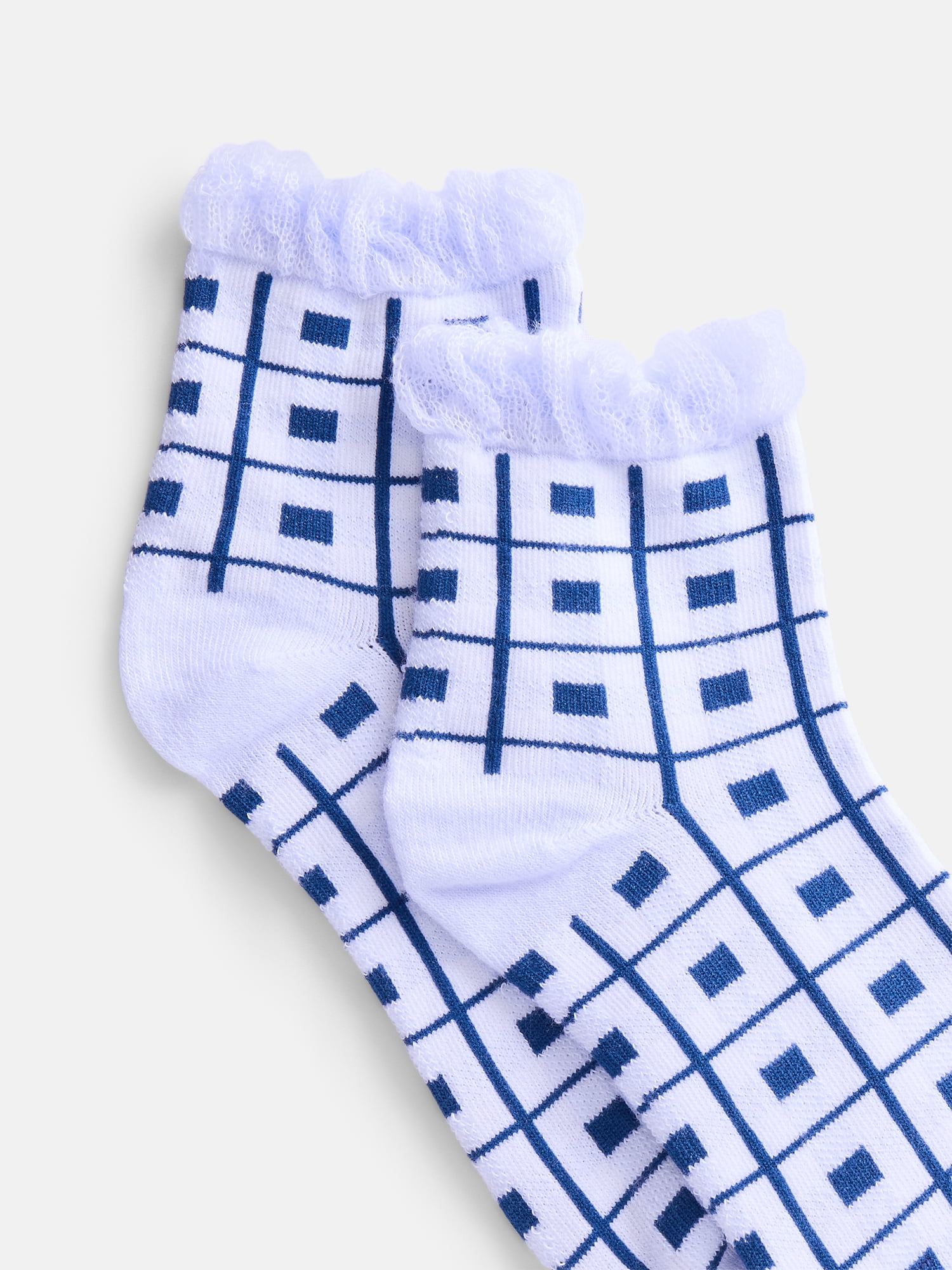 No Boundaries Women's Ankle Socks, 3-Pack, Size 4-10