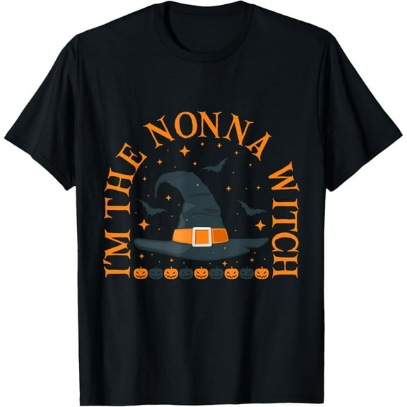 Im the Nonna Witch Shirt Halloween Matching Group Costume T-Shirt