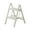 White, variant on PatungKu Strong Mild Steel Bending Step Stool Space Saving Plan Not Slip Face for Home Use