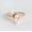 Rose, variant on Antique Pear Cut Moissanite Diamond Ring 1.30 CT Plated Rose Gold Bezel Set Engagement Ring Moissanite Comfort Fit Ring