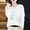 White, variant on Miqool Women's Cardigan Sweater Soft Spring Fall Lightweight Crewneck Long Sleeve Button Down Cardigan Ribbed Knit Sweater Top