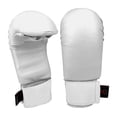 thumbnail image 2 of Karate Sparring Gloves Martial Arts Training Tournament WKF Style Gloves (White, XL), 2 of 3