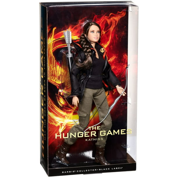 Katniss Everdeen Barbie Doll The Hunger Games Black Label - Walmart.com