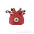 thumbnail image 2 of Sombrero hecho a mano de otoño e invierno, pulpo, animación hecha a mano, tentáculo de parásito, sombrero de lana extraño, cálido regalo de Navidad, 2 of 2