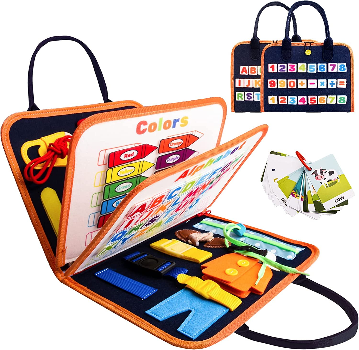 Terra Toddlers Toys Busy Board Montessori Toys For 1 2 3 4 Year Old 