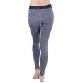 thumbnail image 4 of ToBeInStyle Women's Solid Waistband Space Dye Workout Leggings - Medium - Navy, 4 of 4