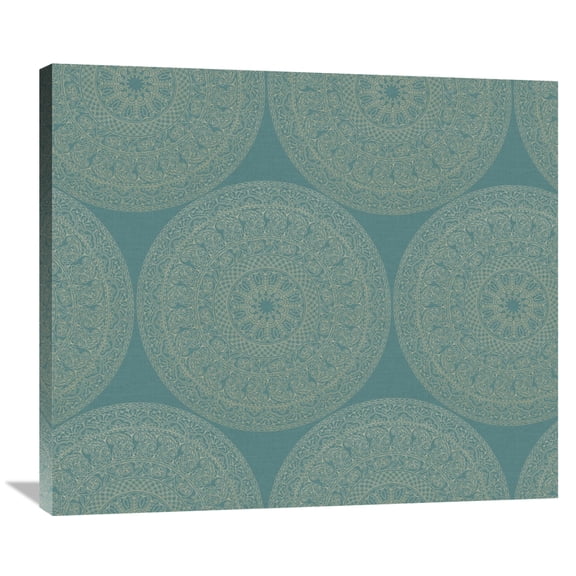 Global Gallery Daphne Brissonnet 'Mandala Road Pattern II' Canvas Wall Art