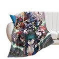 thumbnail image 2 of My Hero Academy Luxury Flannel Blanket - Super Soft Anti-Static Plush Warm Blanket for Sofa Bed - Extra Large Cozy Blanket for Men and Women, Home Decor Gift., 2 of 9