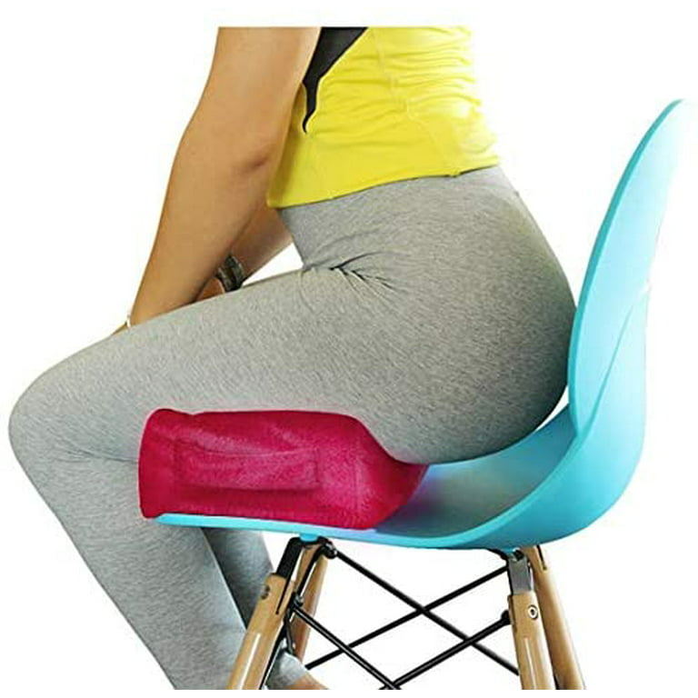 Brazilian Butt Lift Pillow ? Dr. Approved for Post Surgery Recovery Seat ?  BBL Foam Pillow + Cover Bag Firm Support Cushion Butt Support Technology - 