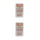 thumbnail image 2 of Soidarity 1 Juego de prensa de punta francesa en las uñas Gradient Extra Long Fashion Full Cover Ballerina Salon Kit de manicura para niñas Type9 NO9 Soidarity CBP262950, 2 of 6