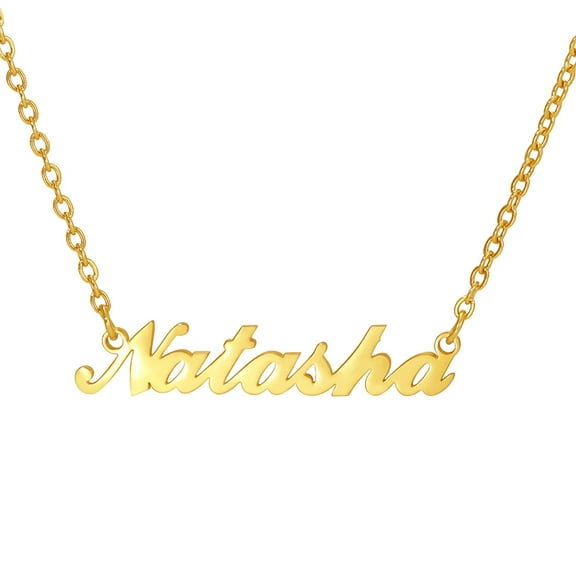 Stainless Steel Custom Name Necklaces Personalized Choker Necklace Handmade Nameplate Pendant Necklaces for Women