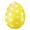 Yellow#961, variant on Spring Tupukom Easter Gifts for Kids Inflatable Easter Eggs Outdoor Decoration Toys for Kids Colorful Eggs Inflatable Easter Eggs for Yard Garden Party 1pc
