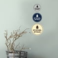 thumbnail image 4 of Circle My Kitchen, My Rules Sign (Brushed Gold) - Large, 4 of 5