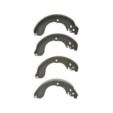 Rear Brake Shoe Set - Compatible with 2007 - 2012 Nissan Versa 1.8L 4-Cylinder 2008 2009 2010 2011