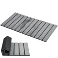 thumbnail image 1 of Alfombra de baño AWW plegable con piedra de secado rápido, color gris tierra, diatomeas, 1 of 8