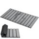 thumbnail image 1 of Alfombra de baño AWW plegable con piedra de secado rápido, color gris tierra, diatomeas, 1 of 8