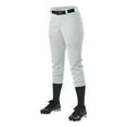 thumbnail image 2 of Alleson Athletic B36985005 Womens Crush Knicker Pants, White - Large, 2 of 2
