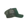 thumbnail image 4 of Top Headwear Blank Trucker Hat - Mens Trucker Hats Foam Mesh Snapback Forest Green, 4 of 4