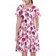 thumbnail image 1 of Balery Tulips Flowers Vestidos sueltos de manga corta para mujer, vestidos de verano 2025, vestidos casuales de corte A con vuelo., 1 of 6