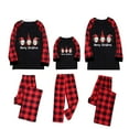 thumbnail image 6 of Penkiiy Family Christmas Pjs Matching Sets Christmas Baby Kids Child Printed Top+Pants Family Matching Pajamas Set Red Christmas Pajamas 6-7 Years, 6 of 10