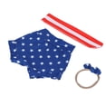 thumbnail image 4 of Diadema con lazo y pantalones cortos con estampado de estrellas Jadeshay para bebé, 4 of 14