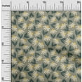 thumbnail image 2 of oneOone Cotton Cambric Olive Green Fabric Floral Sewing Material Print Fabric By The Yard 42 Inch Wide, 2 of 5