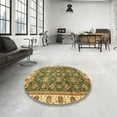 thumbnail image 4 of Ahgly Company Machine Washable Indoor Rectangle Abstract Red Brown Area Rugs, 6' x 9', 4 of 7