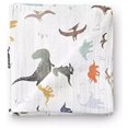 thumbnail image 6 of ZandH Global Dino Baby Bamboo Cotton Muslin Swaddle Blanket, Bib, Burp Cloth, Bandana Bib Set. Soft, Lightweight and Breathable. Swaddle, Nursing Cover, Playmat and Stroller Cover, 6 of 6