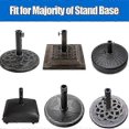 thumbnail image 5 of 8 Pcs Umbrella Base Stand Hole Ring Plug Cover and Cap Patio Umbrella Stand Replacement Parts Stand, 5 of 5