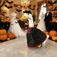 thumbnail image 4 of Halloween 23 Inch White Goose Porch Decor Clothing,Removable Outfit Seasonal Green s Gardening Style,Dressed Lawn Ornament,Home Yard Welcome Figure Weather Resistant(Clothing Only), 4 of 6
