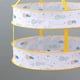 thumbnail image 4 of Cesta de secado impresa, cesta de secado colgante plegable de doble capa, la mejor de su clase, 4 of 5