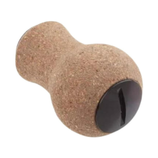 Perilla de potencia para carrete de pesca, accesorio de pesca, modificación, práctico, portátil, de goma negro
